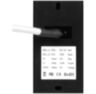 Система СКУД KIT-K33EM-SSM на 1 дверь, кодовая панель со считывателем RFID 125 кГц EM-Marine, замок НЗ никелевый