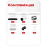 Комплект видеонаблюдения IP 5Мп Undino UD-EB501-POE 1 уличная камера с ночной съемкой, датчиком движения, питание PoE