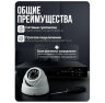 Комплект видеонаблюдения AHD 2Мп KIT-A211HD 11 камер для помещения, ночная съемка, датчик движения