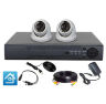 Комплект видеонаблюдения AHD 5Мп KIT-A502HDV 2 камеры, антивандальный