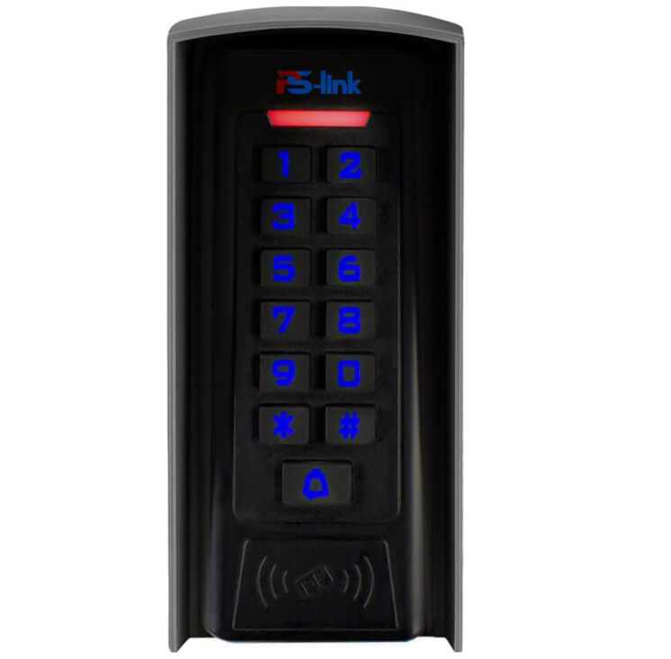 Козырёк для панели доступа Ps-Link PS-C1EM cерый PETG
