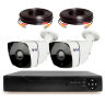Комплект видеонаблюдения AHD 8Мп KIT-C802HD 2 камеры для улицы