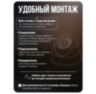 Комплект видеонаблюдения IP 5Мп KIT-A503IP-POE 3 камеры с ночной съемкой для помещения, с датчиком движения, питание PoE