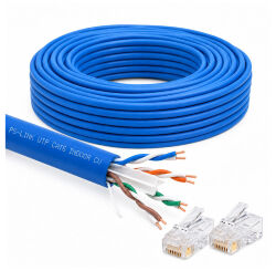 Кабель витая пара UTP4 cat.6 CU 200 метров UTP-CAT6-CU200
