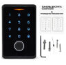 Комплект СКУД Undino KIT-ACP303EM-B эл. механический замок, отпечаток, RFID, WIFI, ip66