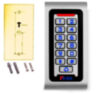 Система СКУД KIT-S601EM-WP-W-350LED электромагнитный замок 350 кг, панель WIFI металлическая, 2000 пользователей, всепогодная