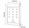 Комплект СКУД Undino KIT-ACP102MF-SS с нержавеющим замком и RFID Mifare