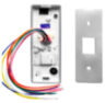 Система СКУД KIT-T1202EM-WP-W-SSM никелерованный замок тип НЗ, сенсорная панель, RFID 125кГц, WIFI модуль, приложение