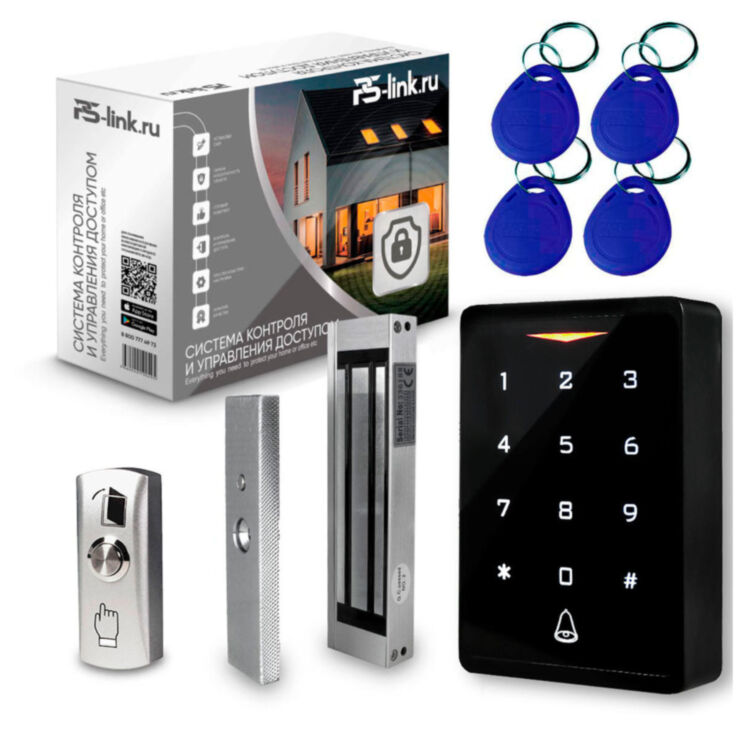 Система СКУД KIT-CH1-180 / кодовая панель / магнитный замок 180кг / RFID, WIFI
